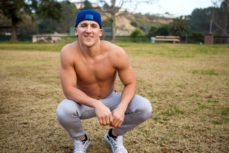 SeanCody Martin naked baseball player sexy sportsmen smooth chest tight bubble butt asshole jerking solo big thick long dick cumshot 001 gay porn sex gallery pics video photo 768x512 - Sexy nude baseball player Martin jerks his big dick to a massive cumshot