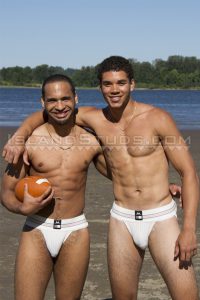 IslandStuds naked African American nude dudes college jocks Terrance Tremaine sexy white jockstraps black big dicks football 001 gay porn sex gallery pics video photo 200x300 - Party up in here