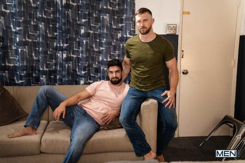 Hairy chested hunk Paul Wagner huge cock raw fucks bearded hottie Nick LA hot bubble ass 2 gay porn pics - Hairy chested hunk Paul Wagner’s huge cock raw fucks bearded hottie Nick LA’s hot bubble ass