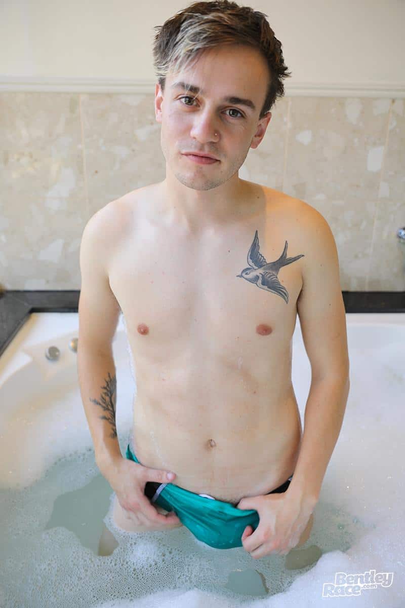 Hottie young stud James Bailey soaps big thick uncut dick stroking out huge cum load 2 gay porn pics - Hottie young stud James Bailey soaps his big thick uncut dick stroking out a huge cum load